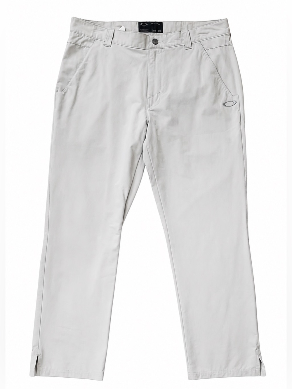 Size 38w x 32L Men’s Oakley Light Gray White Performance Chinos Baggy Pants